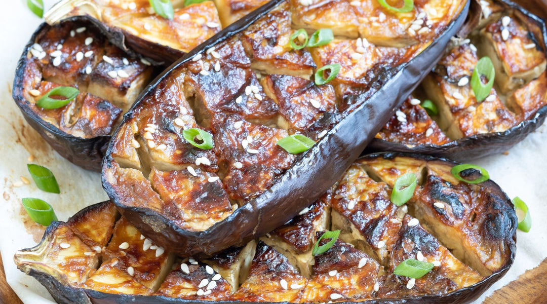 Miso-Glazed Aubergine - Nasu Dengaku