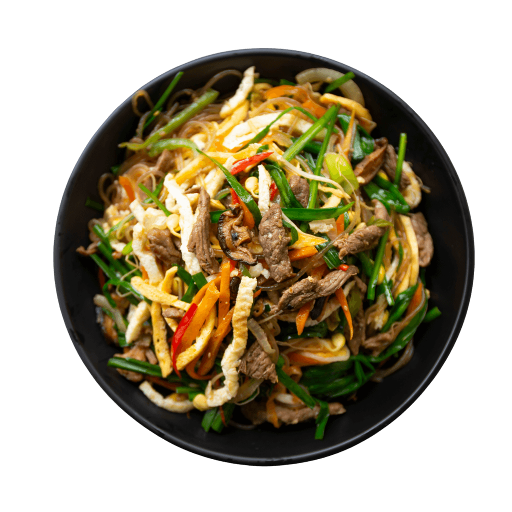 Korean Japchae Noodles
