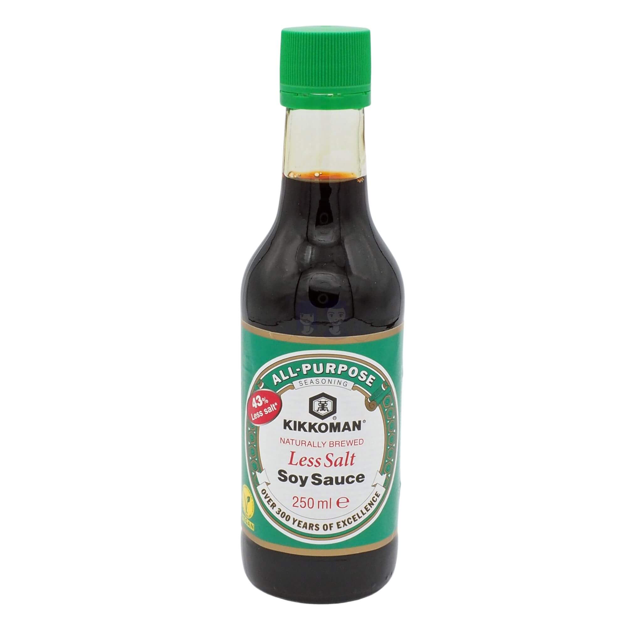 Kikkoman Naturally Brewed Less Salt Soy Sauce 250ml – Morueats