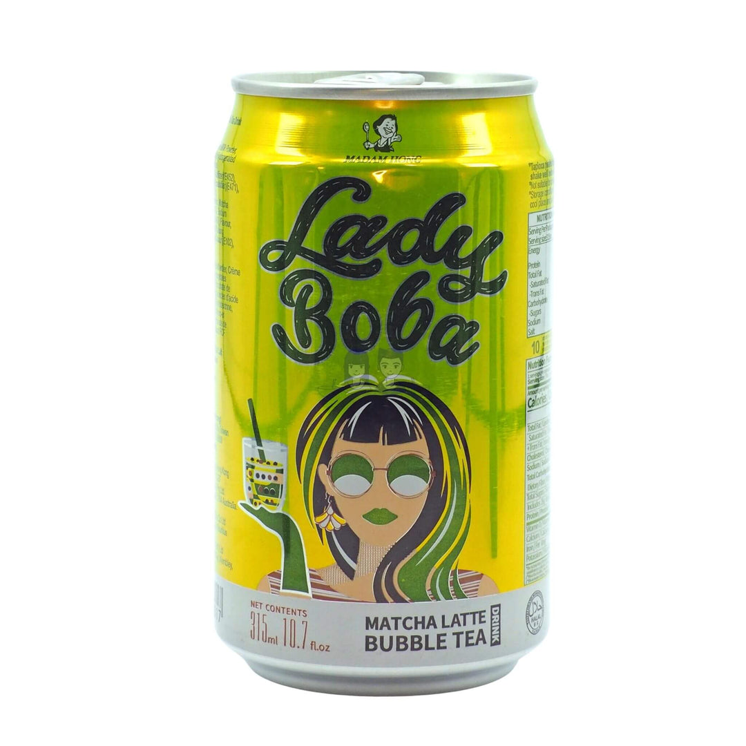 Madam Hong Lady Boba Matcha Latte Bubble Tea 315ml