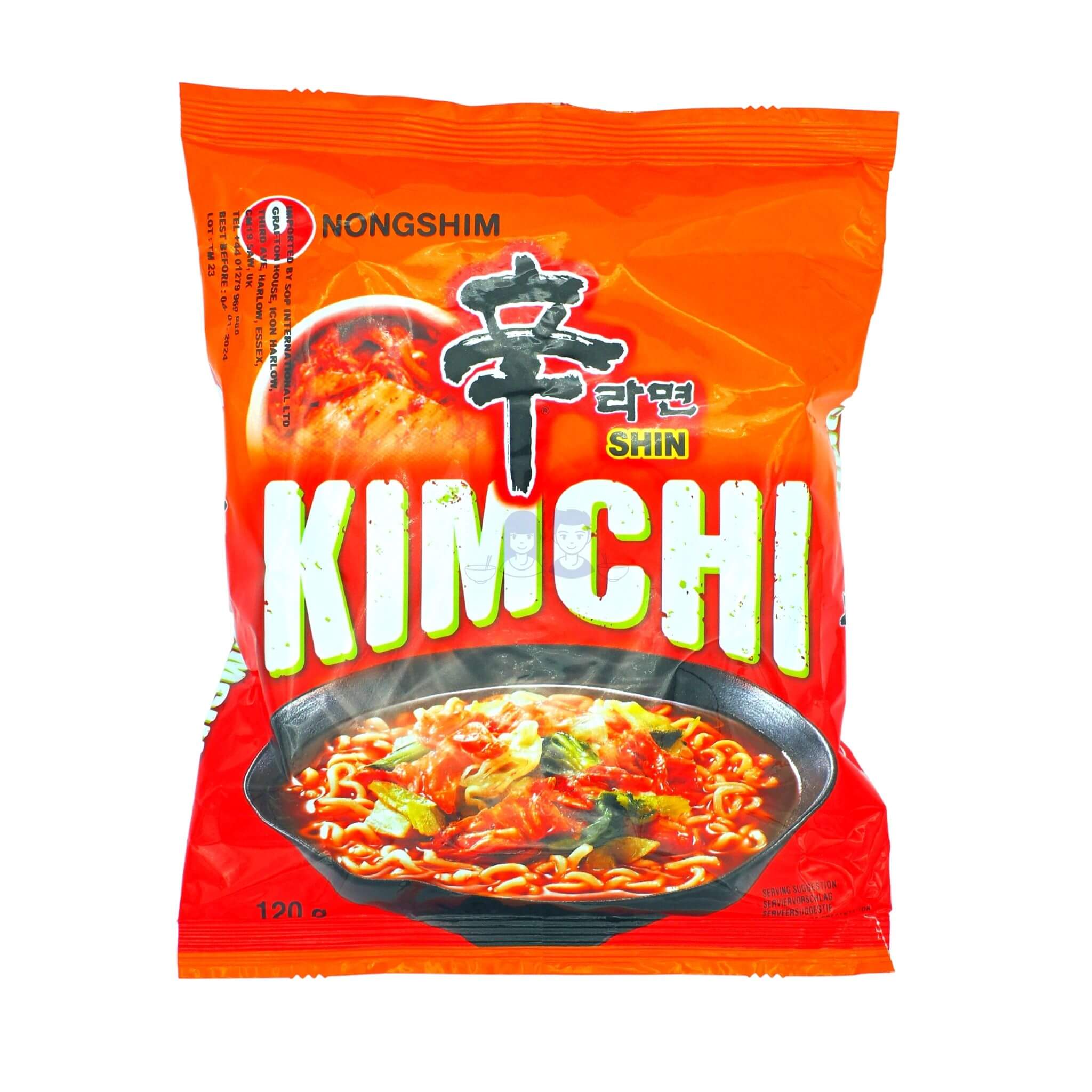 Nong Shim Instant Noodles Shin Ramyun 120 g - Fast shipping in