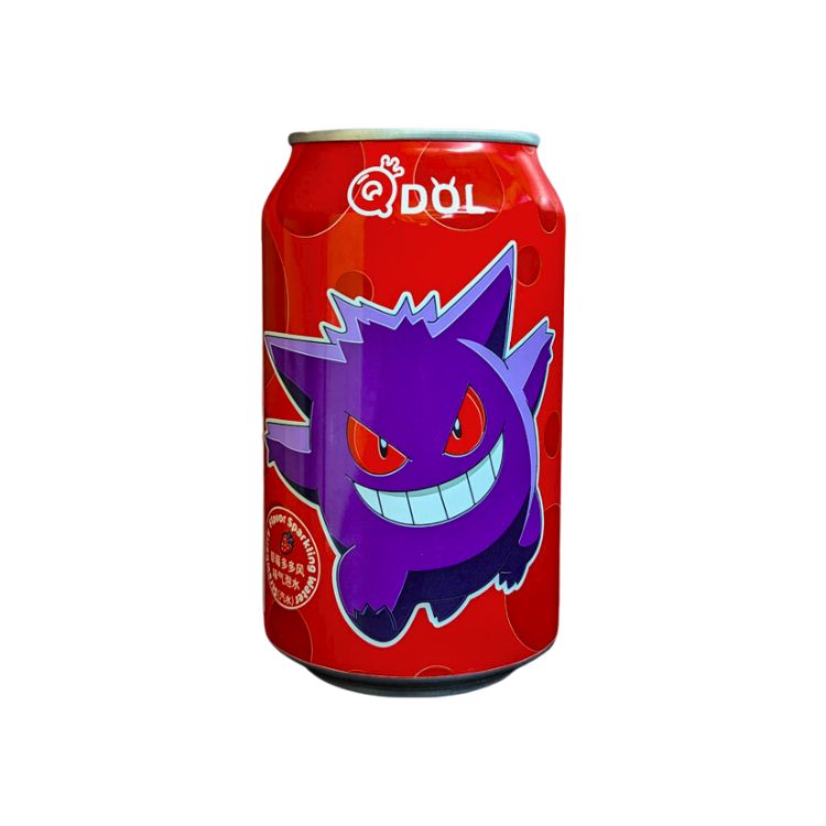 QDOL Pokemon Strawberry Flavour Sparkling Water 330 ml