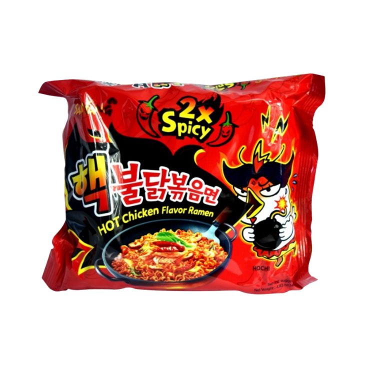 Samyang Buldak 2 x Spicy Hot Chicken Flavour Ramen 140g