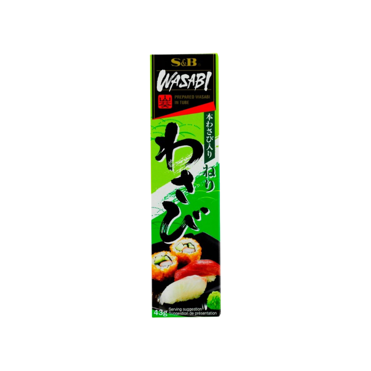 S&B Prepared Wasabi Horseradish Paste Tube 43g – Morueats S&B Prepared Wasabi Horseradish Paste Tube 43g – Morueats