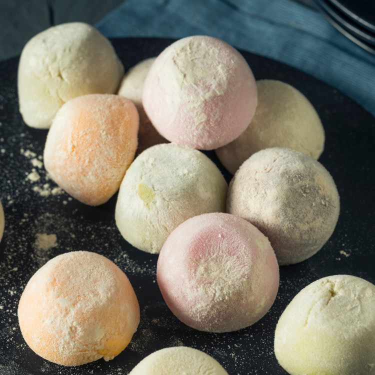 Mochi snack assortment