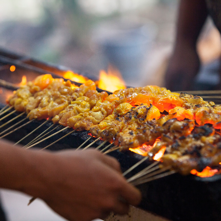 Sate, one of the most popular and best Indonesia foods