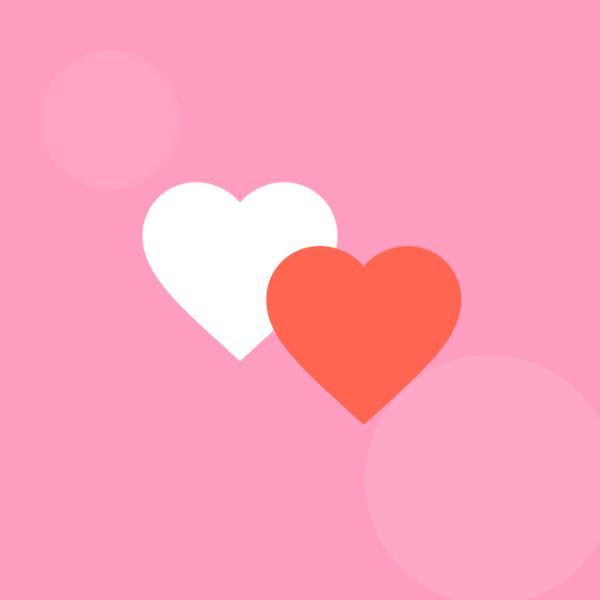 Two Hearts Icon