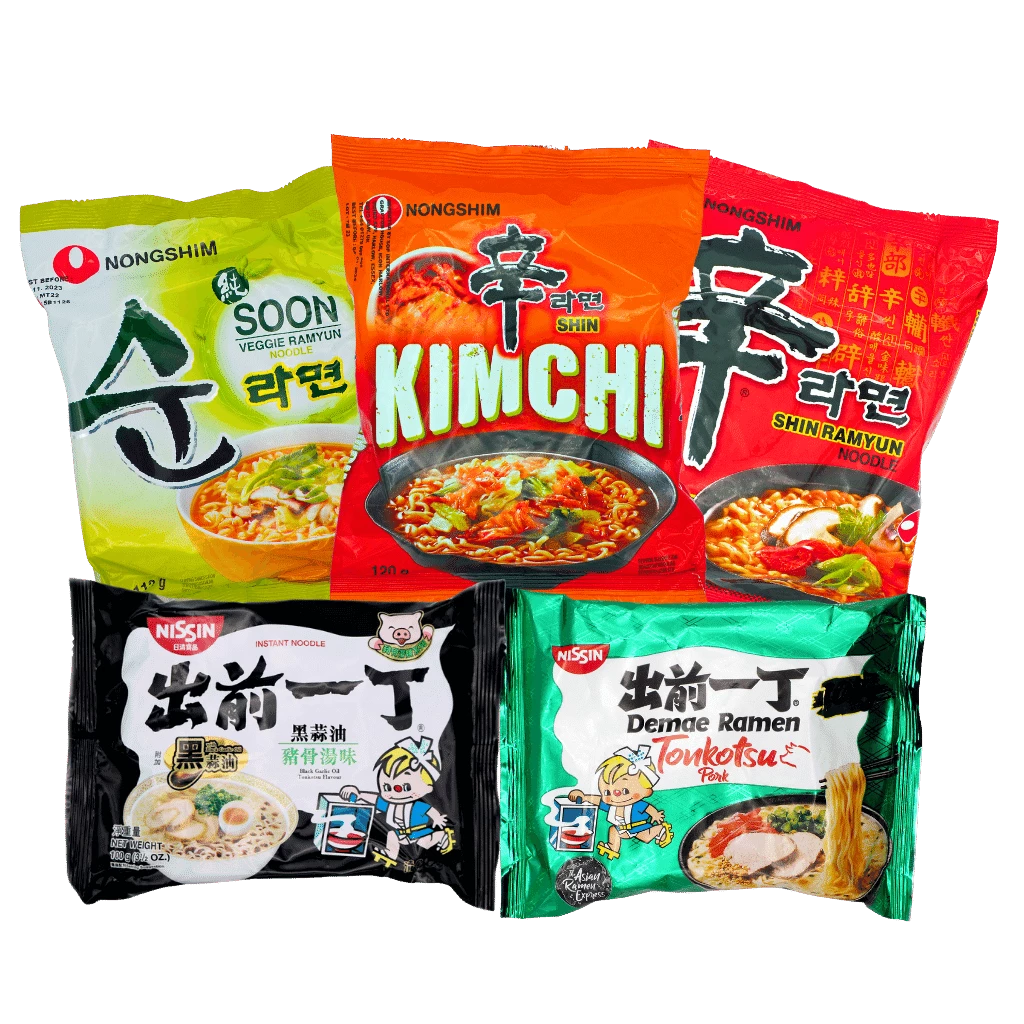Asian Instant Noodles Collection
