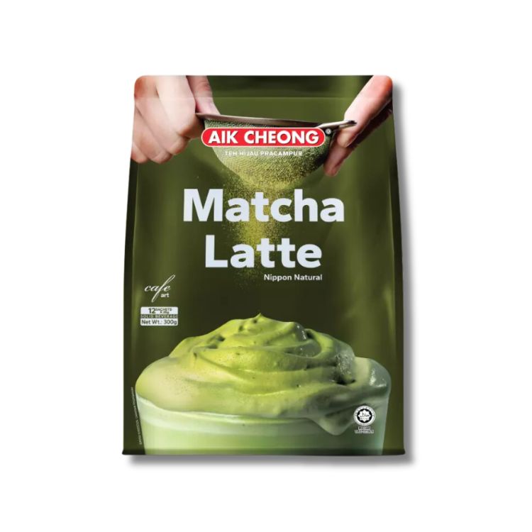 Aik Cheong Cafe Art Matcha Latte (12 sachets) 300g