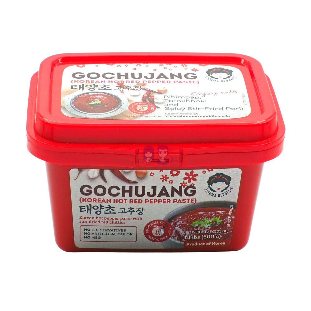 Ajumma Republic Gochujang Red Pepper Paste 500g - Top