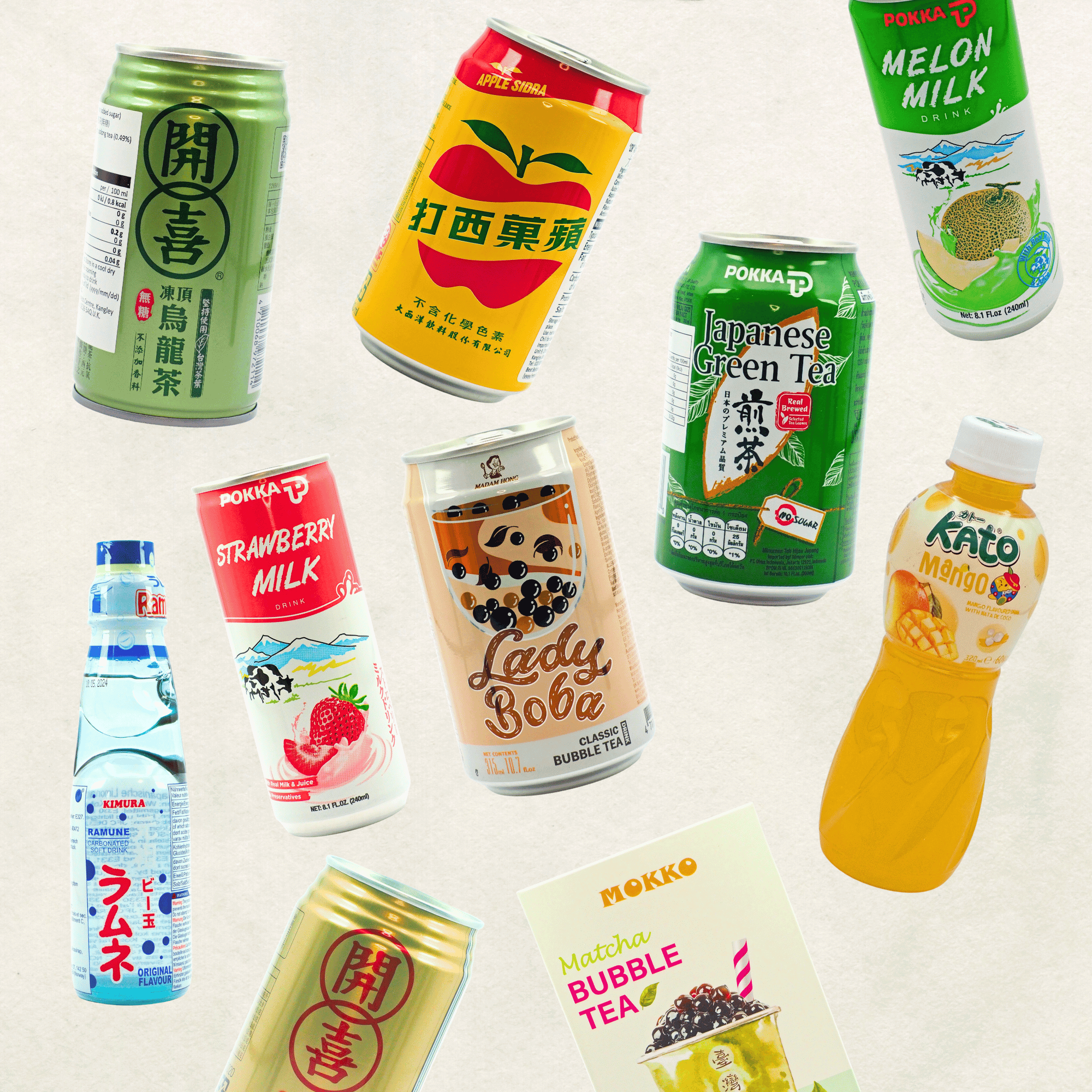 Asian Soft Drinks Banner