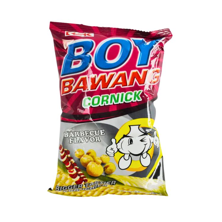 Boy Bawang Cornick Barbeque Corn Snacks 90g