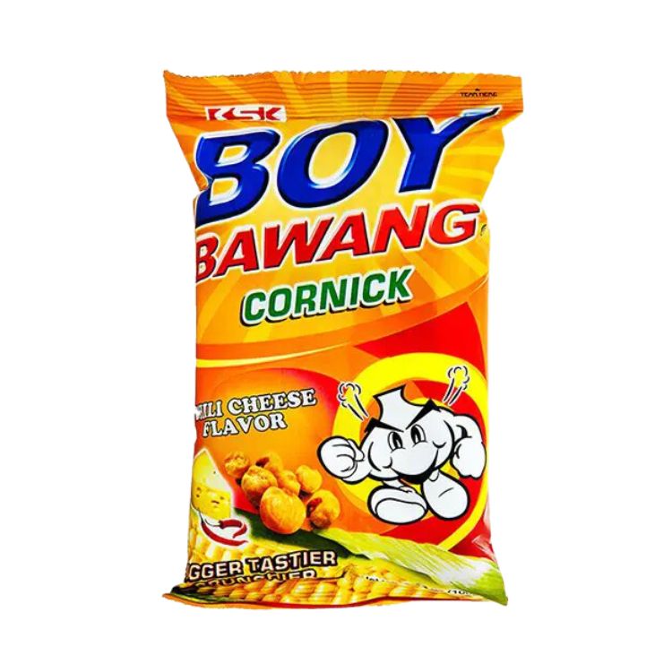Boy Bawang Cornick Chilli Cheese Corn Snacks 80g