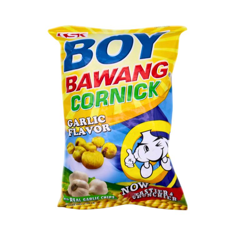 Boy Bawang Cornick Garlic Corn Snacks 90g