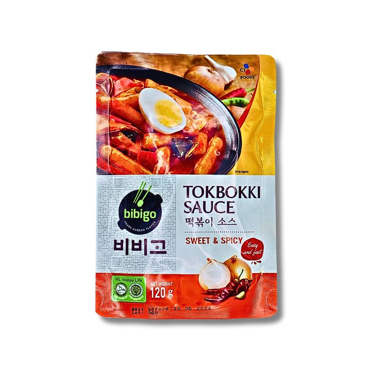 CJ Bibigo Korean Sweet and Spicy Tokbokki Sauce 120g