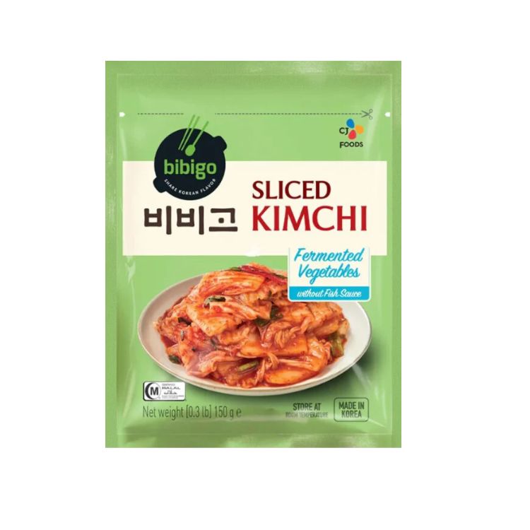 CJ Bibigo Vegan Sliced Kimchi 150g