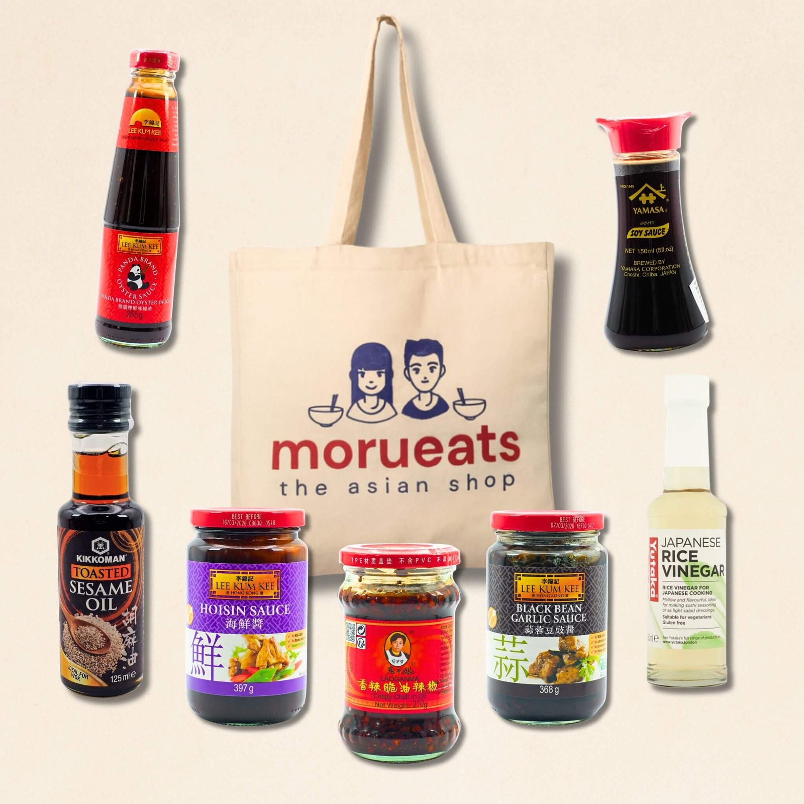 Essential Asian Cooking Sauces Gift Set