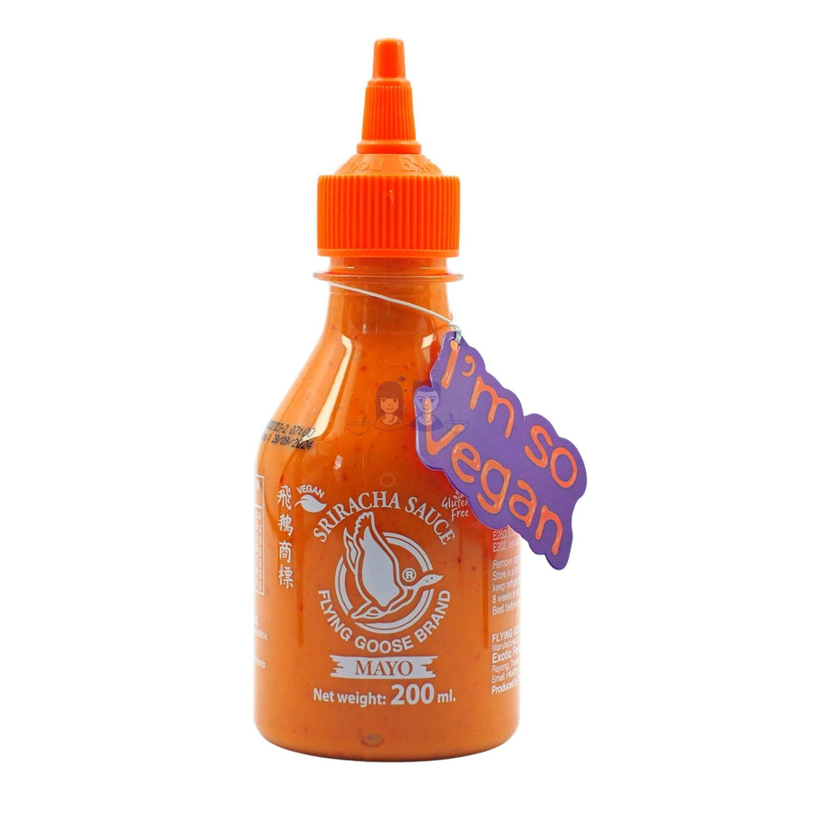 Flying Goose Spicy Mayo Sriracha Chilli Sauce Vegan 200ml
