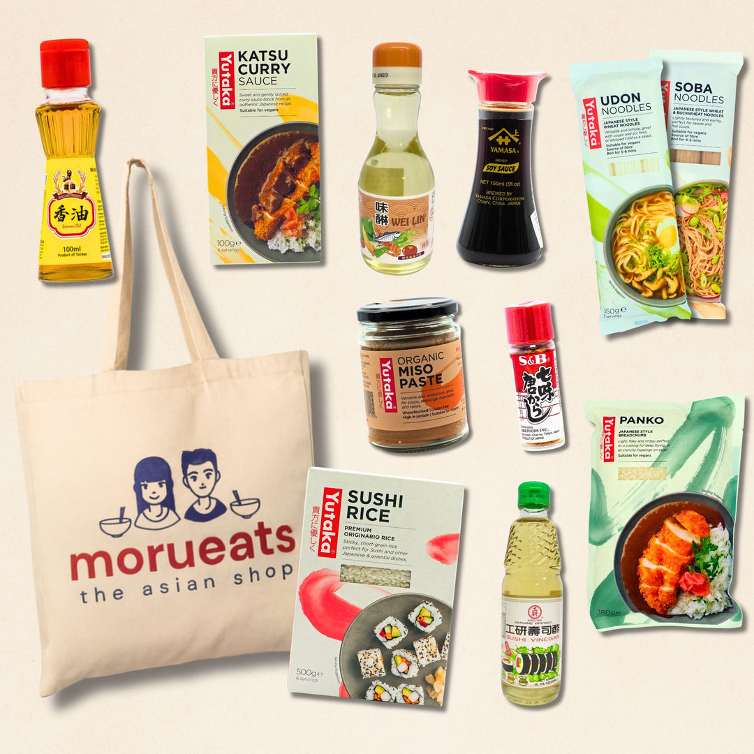 Japanese Cooking Essentials Gift Set Collage