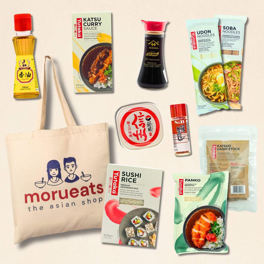 Japanese Cooking Essentials Gift Set Collage Shot