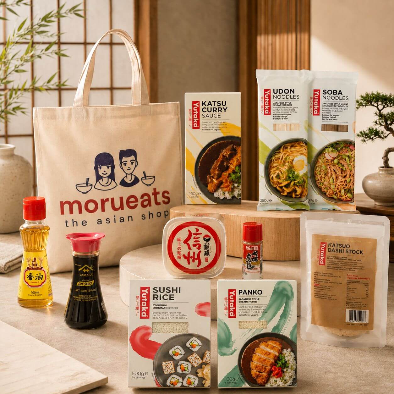 Japanese Cooking Essentials Gift Set Lifestyle Shot