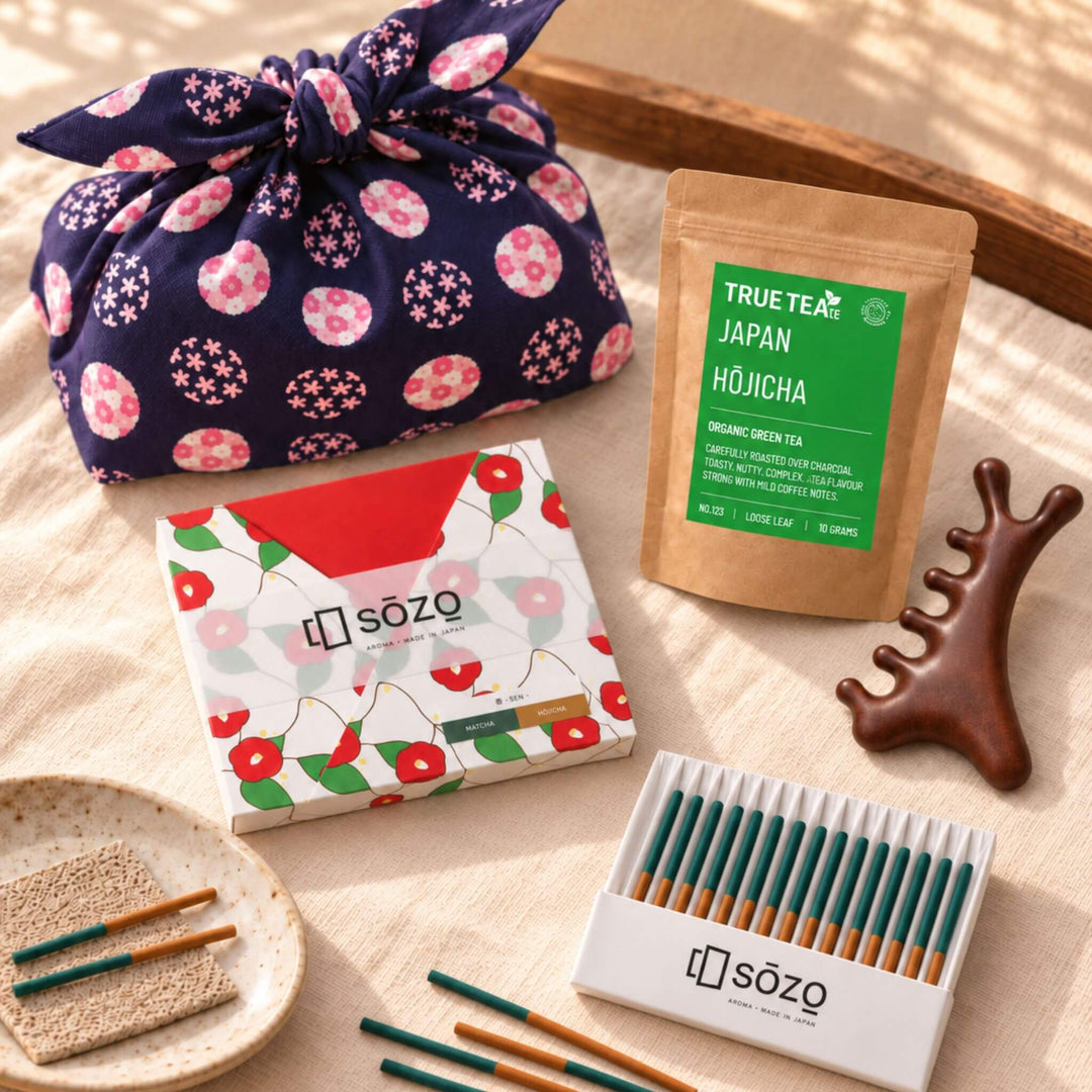Japanese Tea and Incense Gift Set