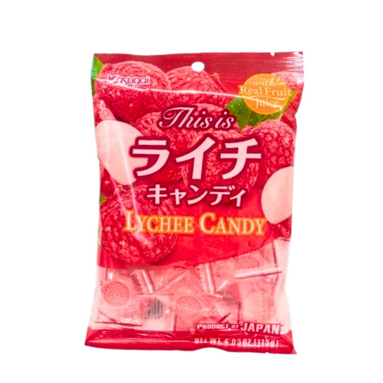 Kasugai Japanese Lychee Candy 115g