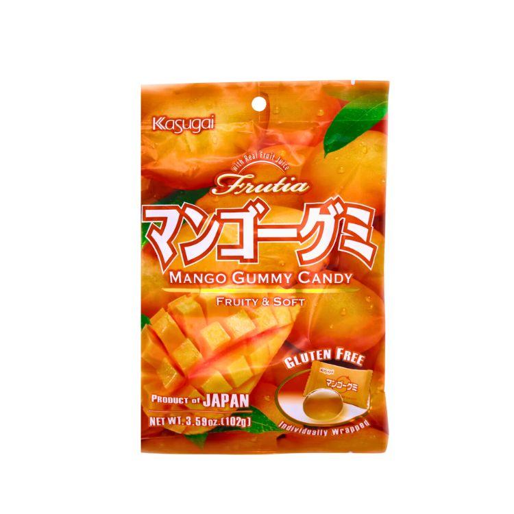 Kasugai Japanese Mango Gummy Candy 102g