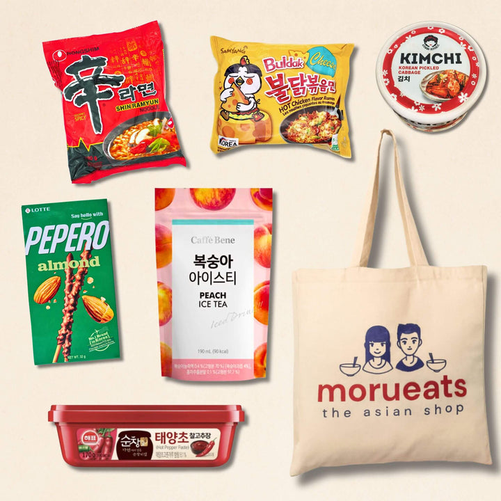 Korean Food Gift Set Collage