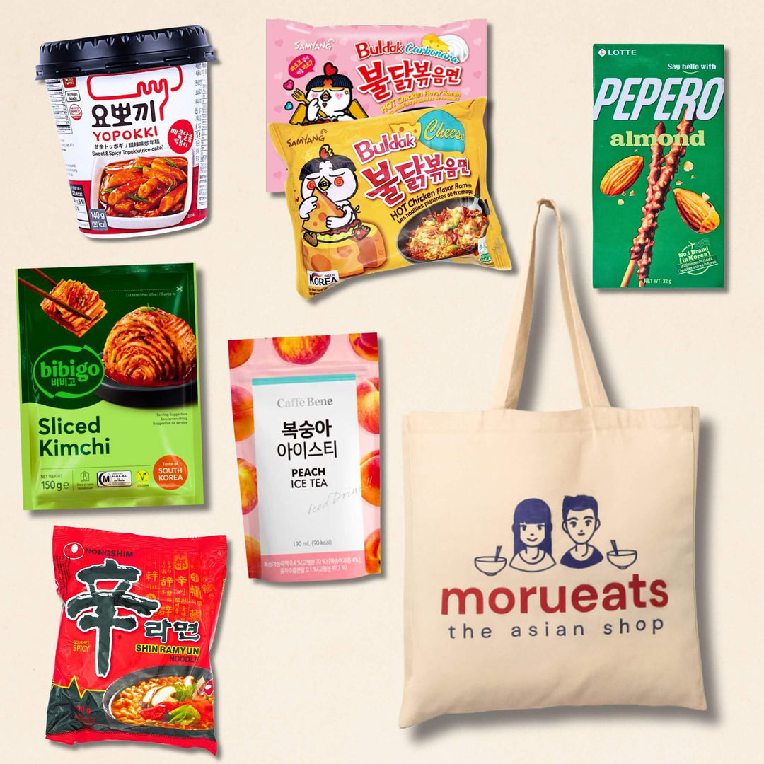 Korean Food Gift Set Collage