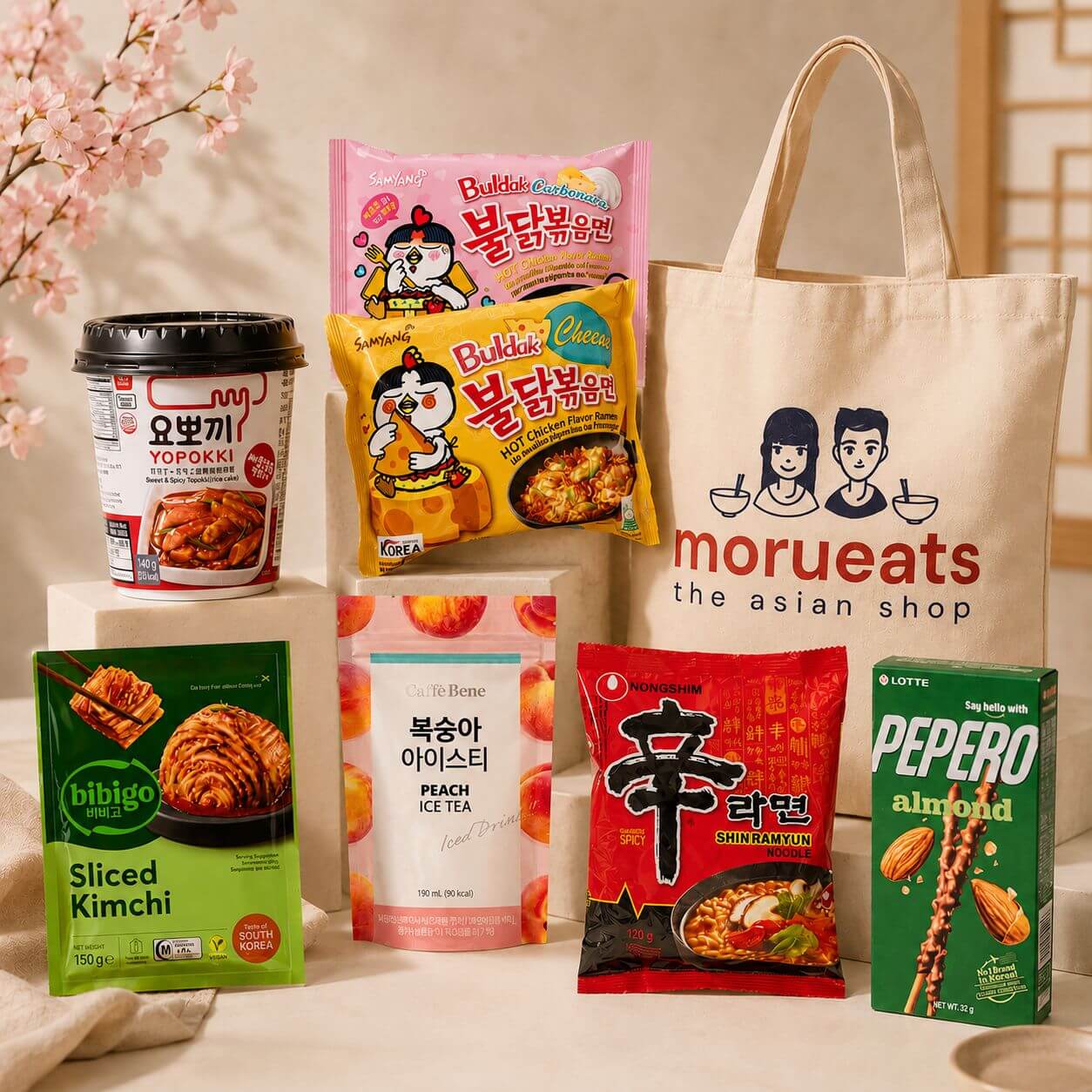 Korean Food Gift Set Lifestyle Shot