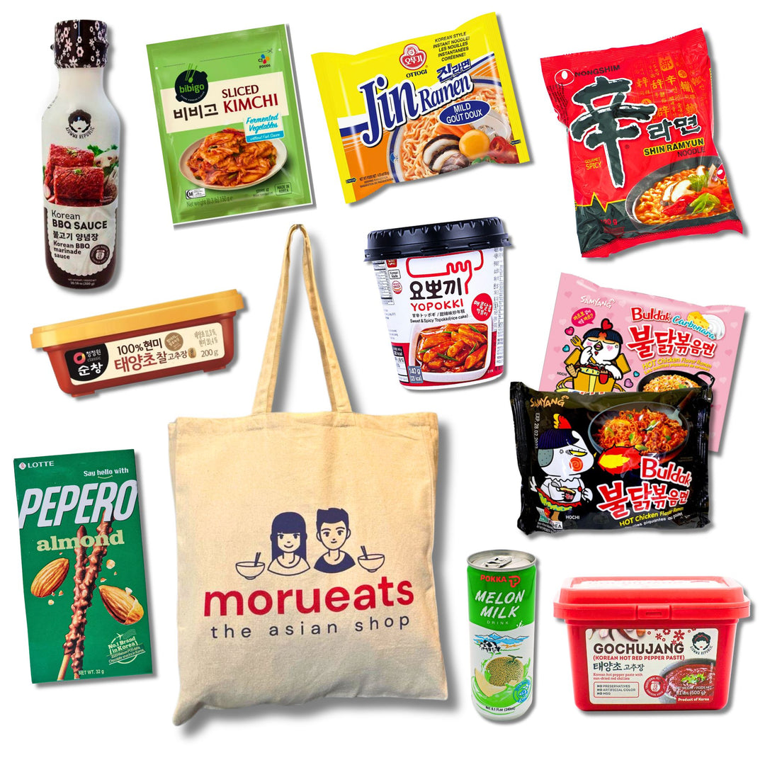 Korean Food and Snacks Gift Set