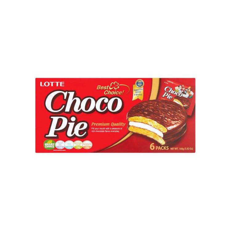 Lotte Choco Pie Biscuit 6 Pack x 28g
