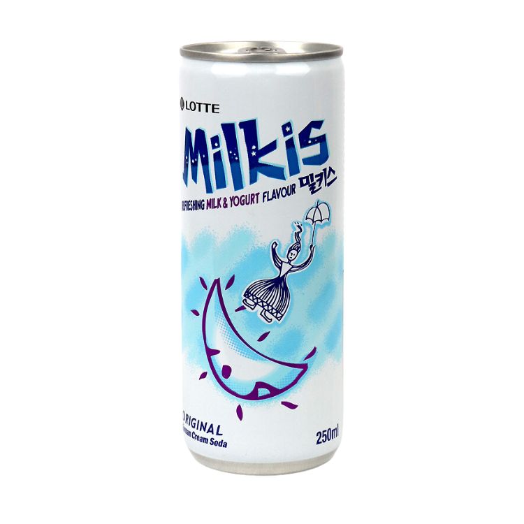Lotte Korean Milkis Yoghurt Cream Soda 250ml
