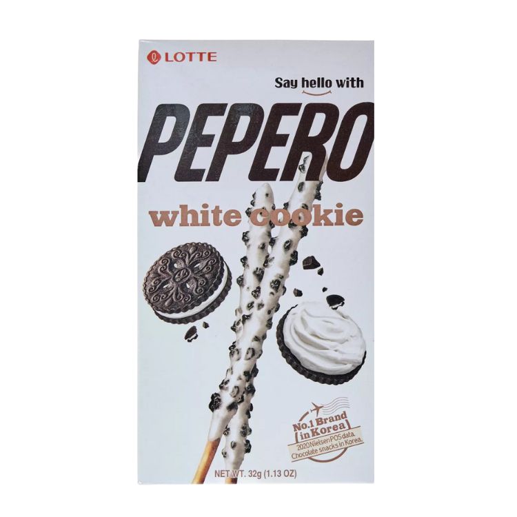 Lotte Pepero Cookies and Cream Biscuit Sticks 32g