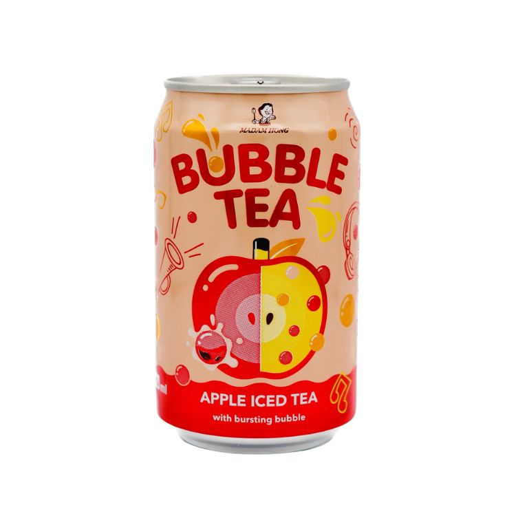 Madam Hong Apple Ice Tea with Bursting Bubble 320ml