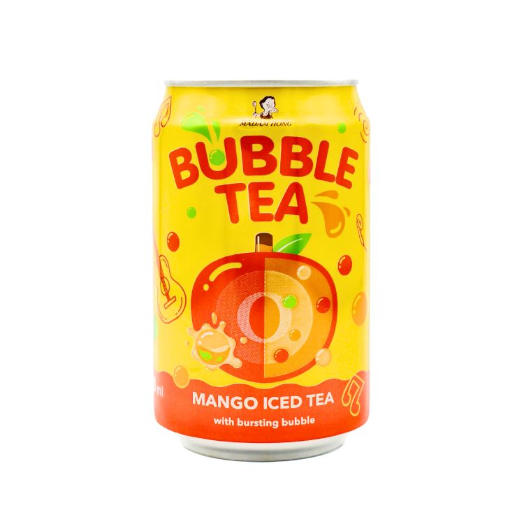 Madam Hong Mango Ice Tea with Bursting Bubble 320ml