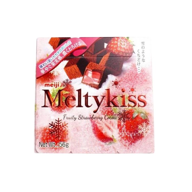 Meiji Meltykiss Creamy Strawberry Cocoa Chocolates 52g