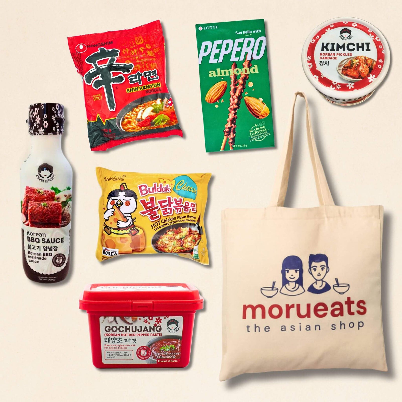 Morueats Korean Food Gift Set Bundle