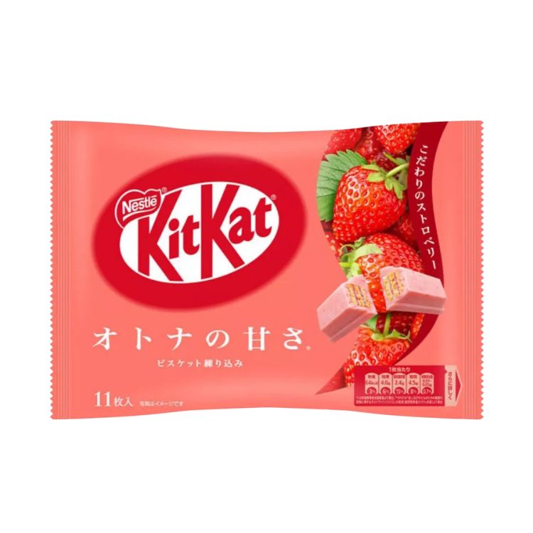 Nestle Strawberry Japanese KitKat Bag 124g