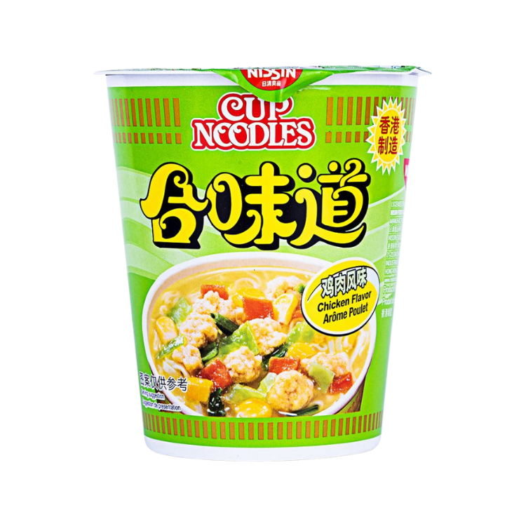 Nissin Chicken Flavour Instant Cup Noodles 71g