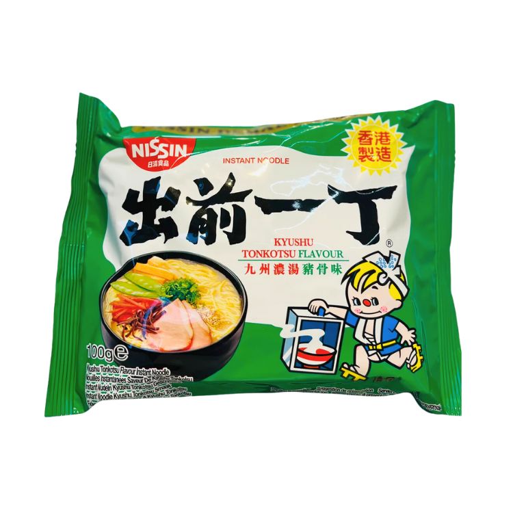 Nissin Demae Ramen Kyushu Tonkotsu Instant Noodles 100g