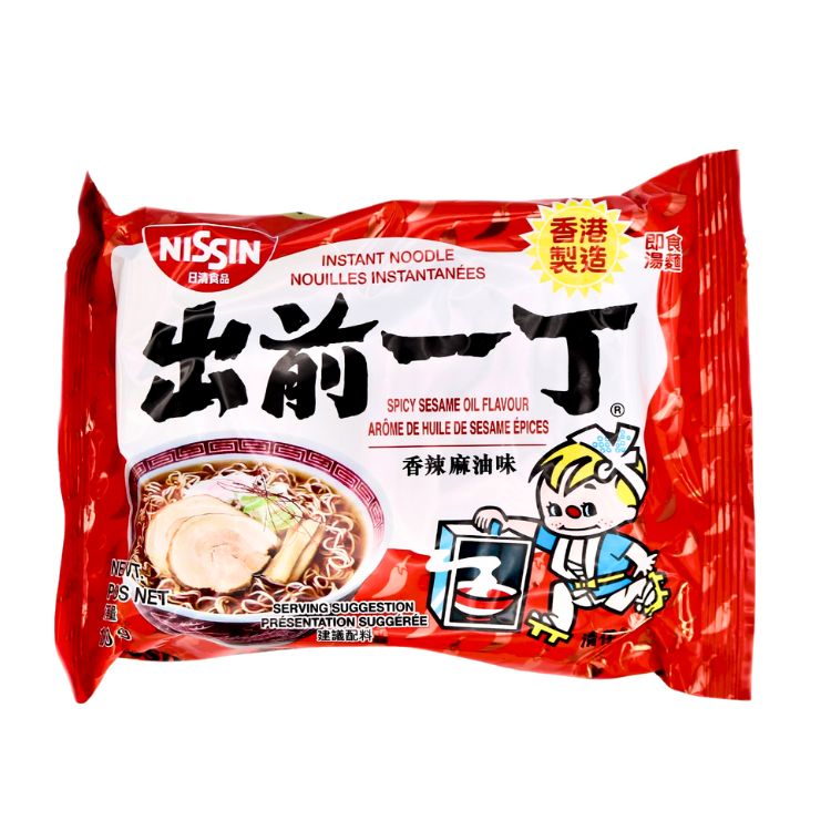 Nissin Spicy Sesame Oil Instant Noodles 100g