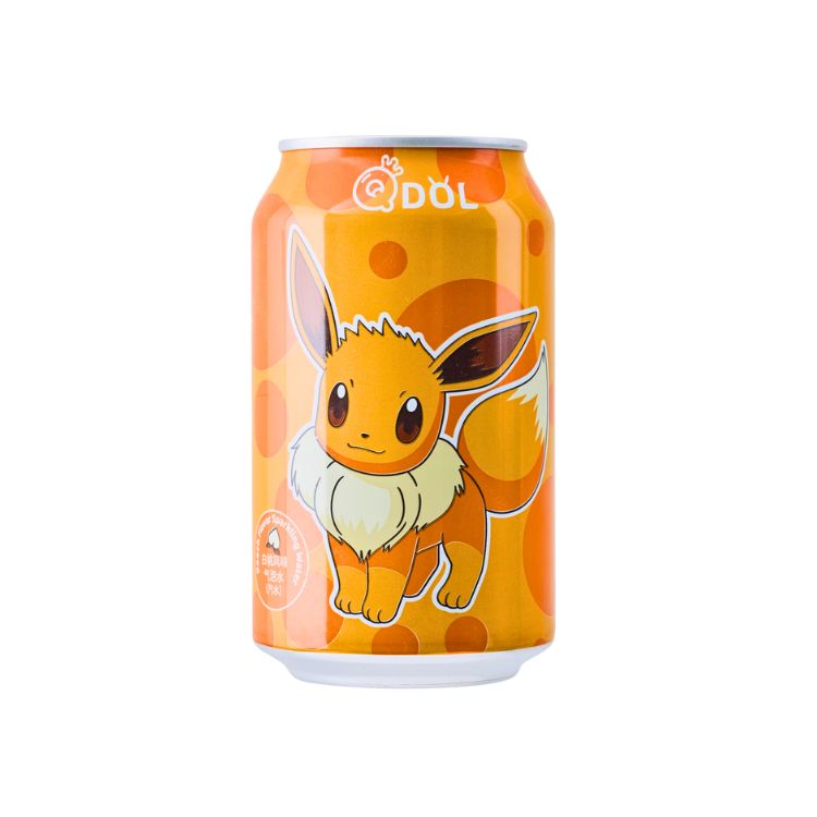 QDOL Pokemon Peach Flavour Sparkling Water 330 ml