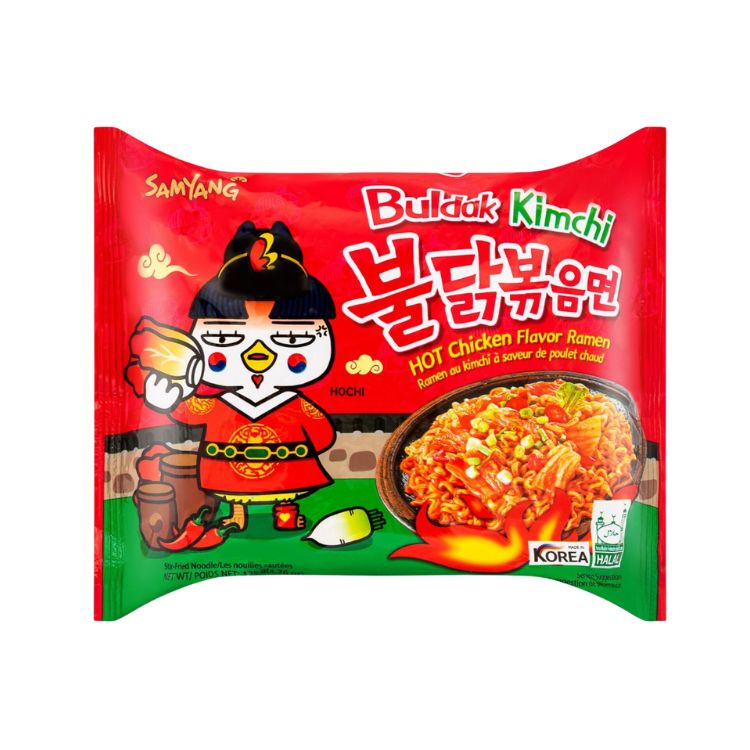 Samyang Buldak Kimchi Hot Chicken Flavour Ramen 135g