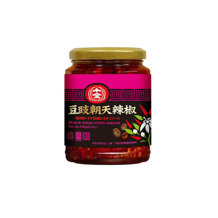 Shih Chuan Black Bean Chilli Sauce 240g
