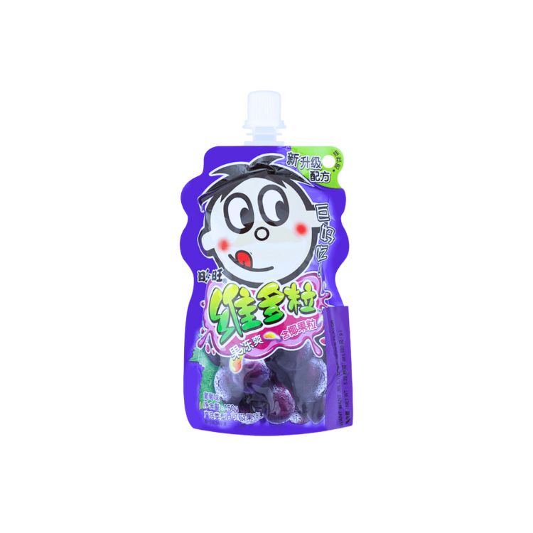 Want Want Grape Jelly Fruit Drink 150g