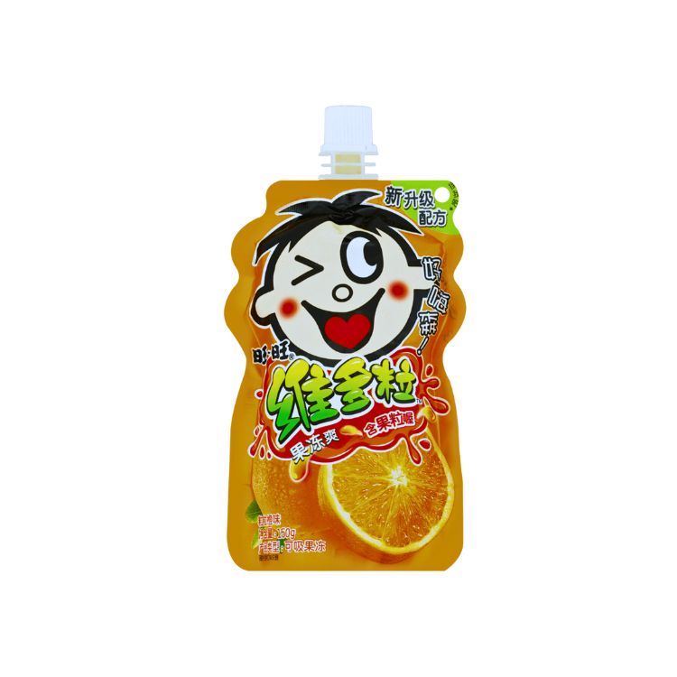 Want Want Orange Jelly Fruit Drink 150g