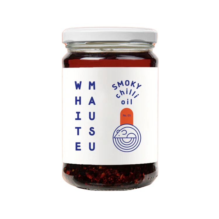 White Mausu Smoky Chilli Oil 240g