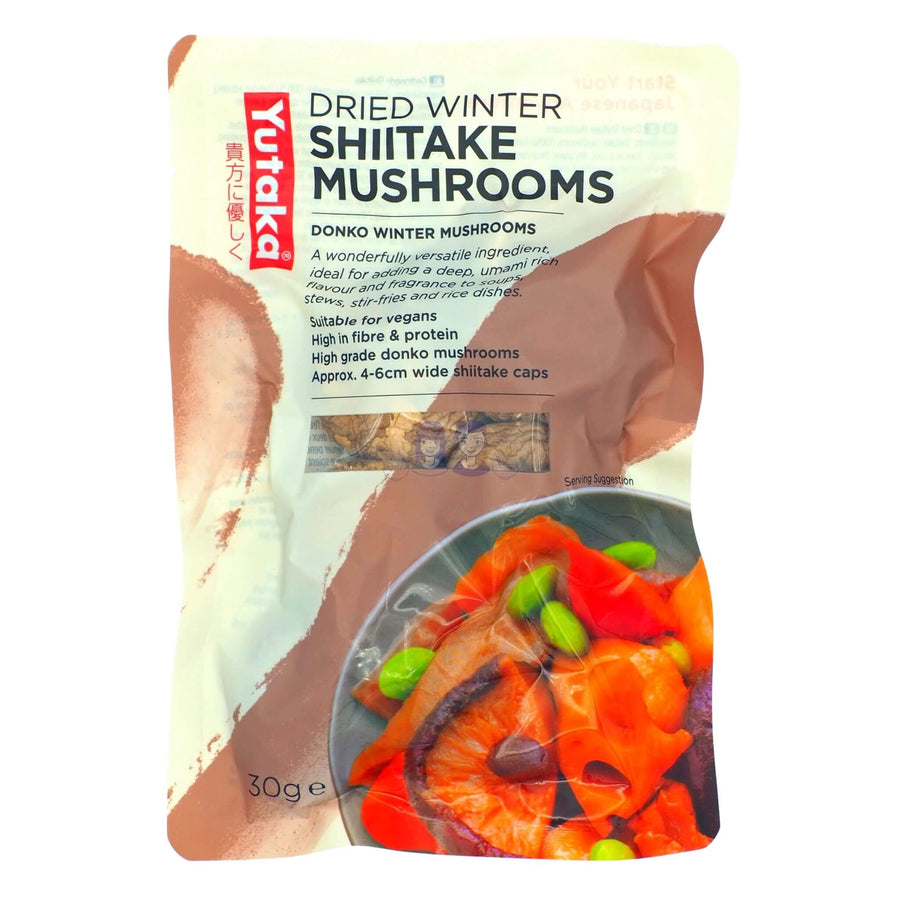 Yutaka Dried Winter Shitake Mushrooms 30g